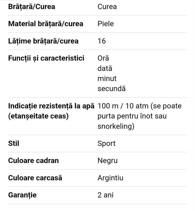 Ceas de dama Certina DS Prime