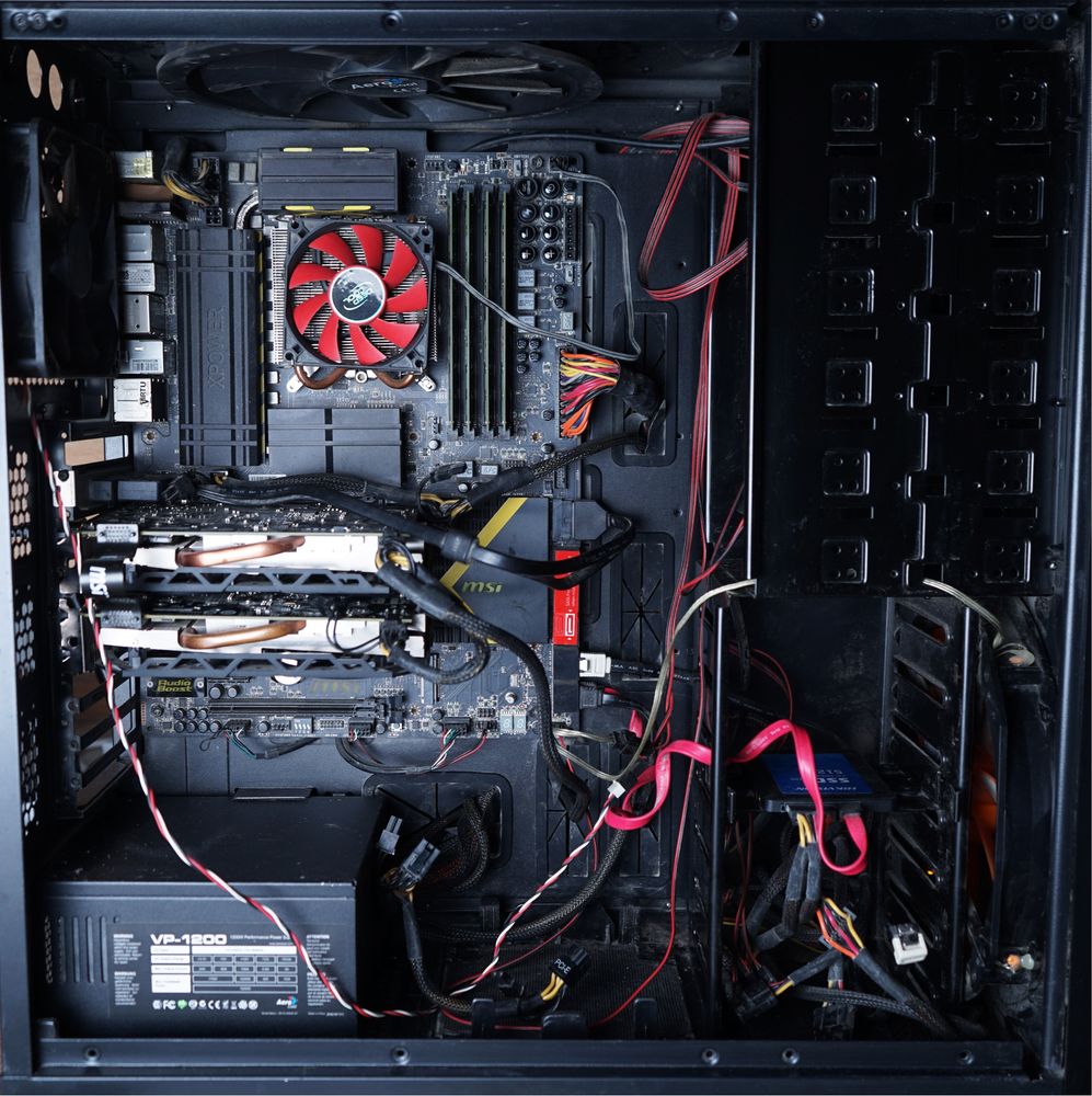 Игровой компьютер/i7 nvidia geforce GTX 960 sli/2 видеокарты/ssd 512гб