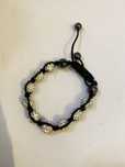 Set 3- o bratara shamballa, colier vintage si elastic de par elegant