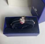 Swarovski - гривна Swan Pink / Лебед розов ( Ново )