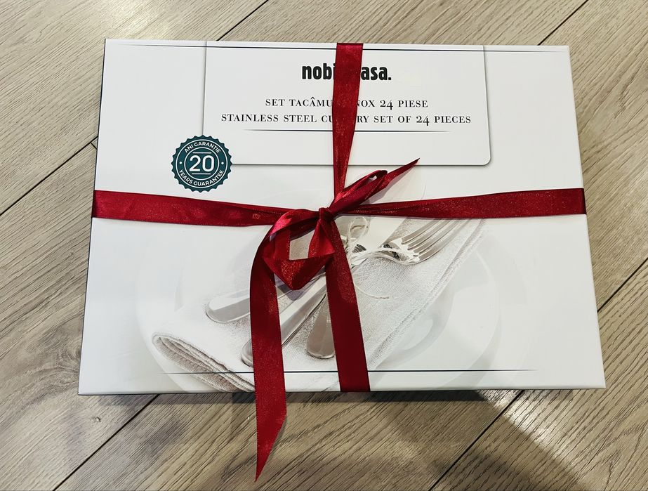 Set 24 tacâmuri inox NobilaCasa Elementary