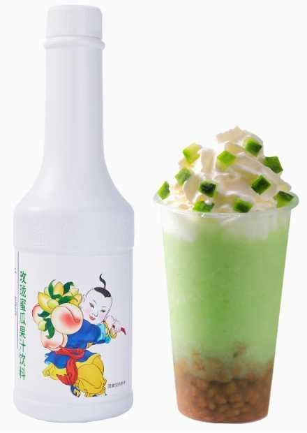 Концентрат сока (Сироп) Зеленой Дыни LUX (с мякотью) 1кг