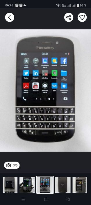 BlackBerry classic q20