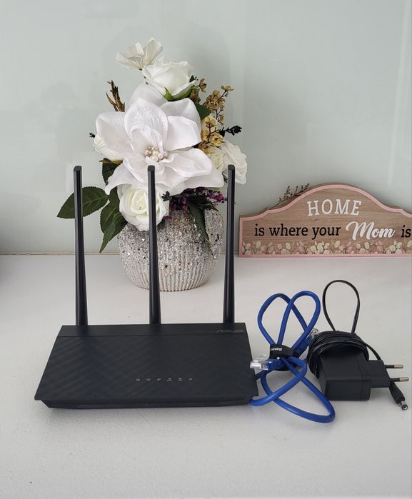 Router Wi-Fi ASUS AC750 Dual Band, Gigabit, 3 antene