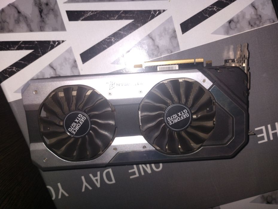 Продам видеокарту gtx 1070 super Jetstream