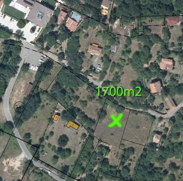 Продава се Парцел в с. Костадинкино, Област София-област - 1706 кв.м за 39 €/кв.м - Снимка #1