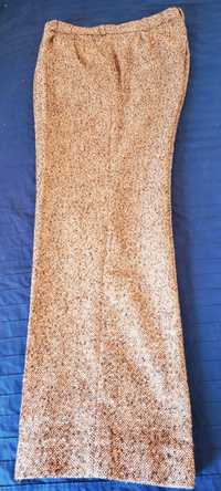 Мъжки вълнен панталон 58 размер с цип, талия 100 см