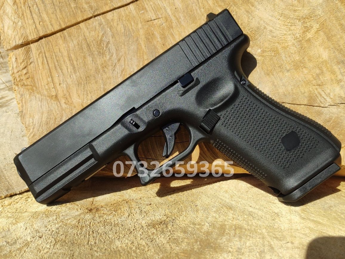 Glock 17 Cu recul puternic Propulsie GreenGas pistol airsoft FullMetal