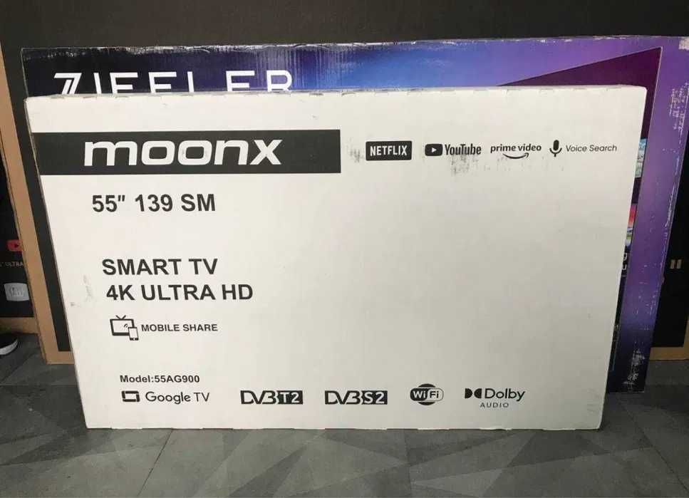 Телевизор Moonx 32” 43” 50” 55” Smart tv andorid Доставка бесплатно