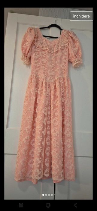 Rochie vintage dantela printesa, bal