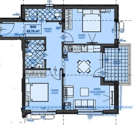 Продава се Тристаен апартамент в Созопол - 108 кв.м за 1112 €/кв.м - Снимка #4