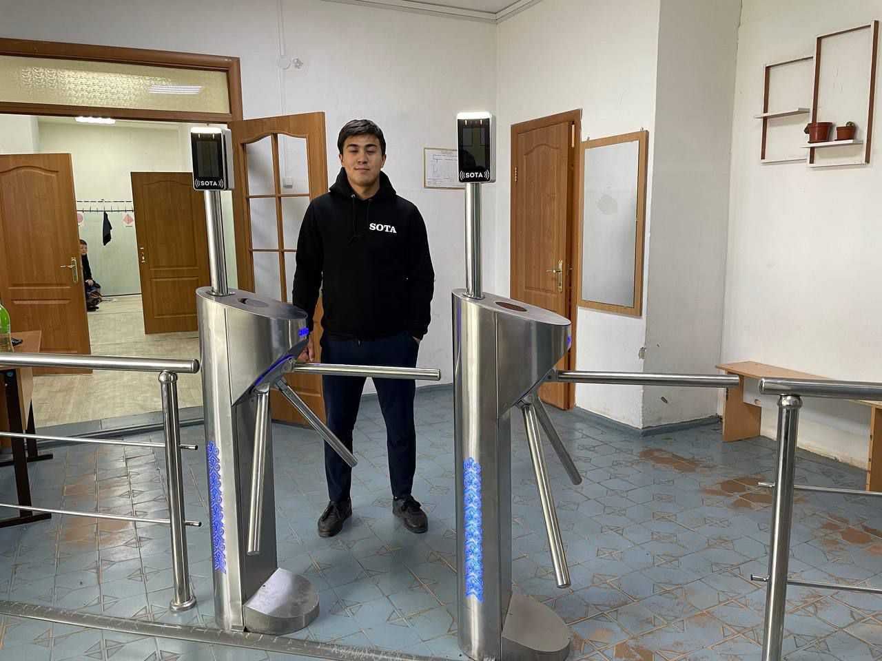 Турникет СКУД NT-01 с установкой