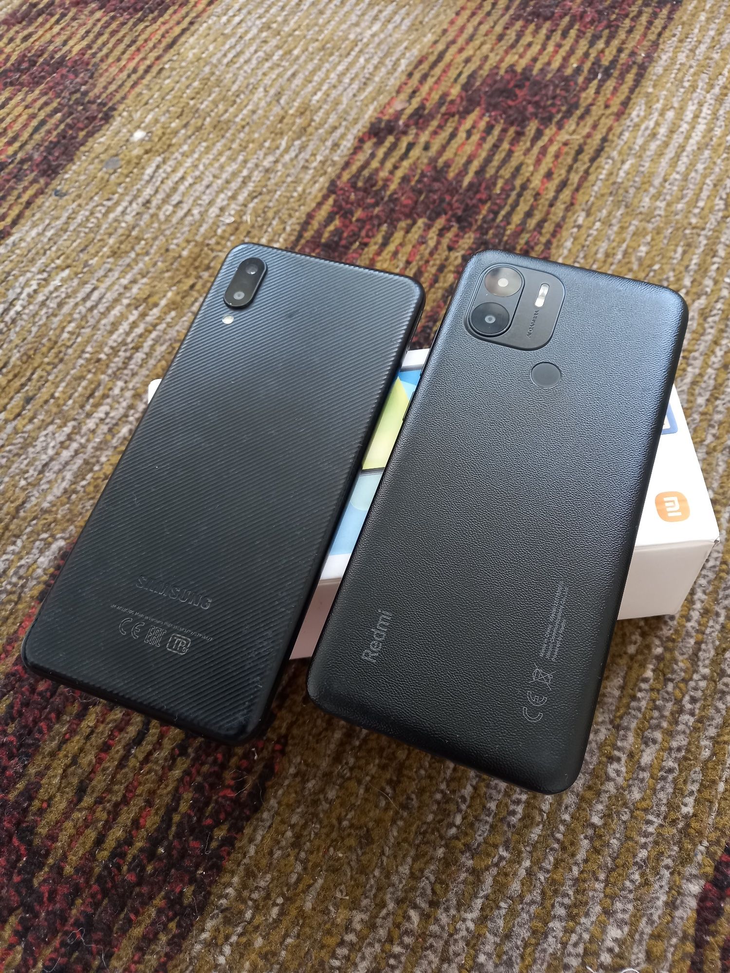 Samsung 02 vs redmi A +1 obmen