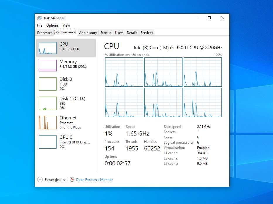 HP Prodesk 600 G5 mini /i5 9500T/ 16gb/ 512 Nvme/ 500HDD