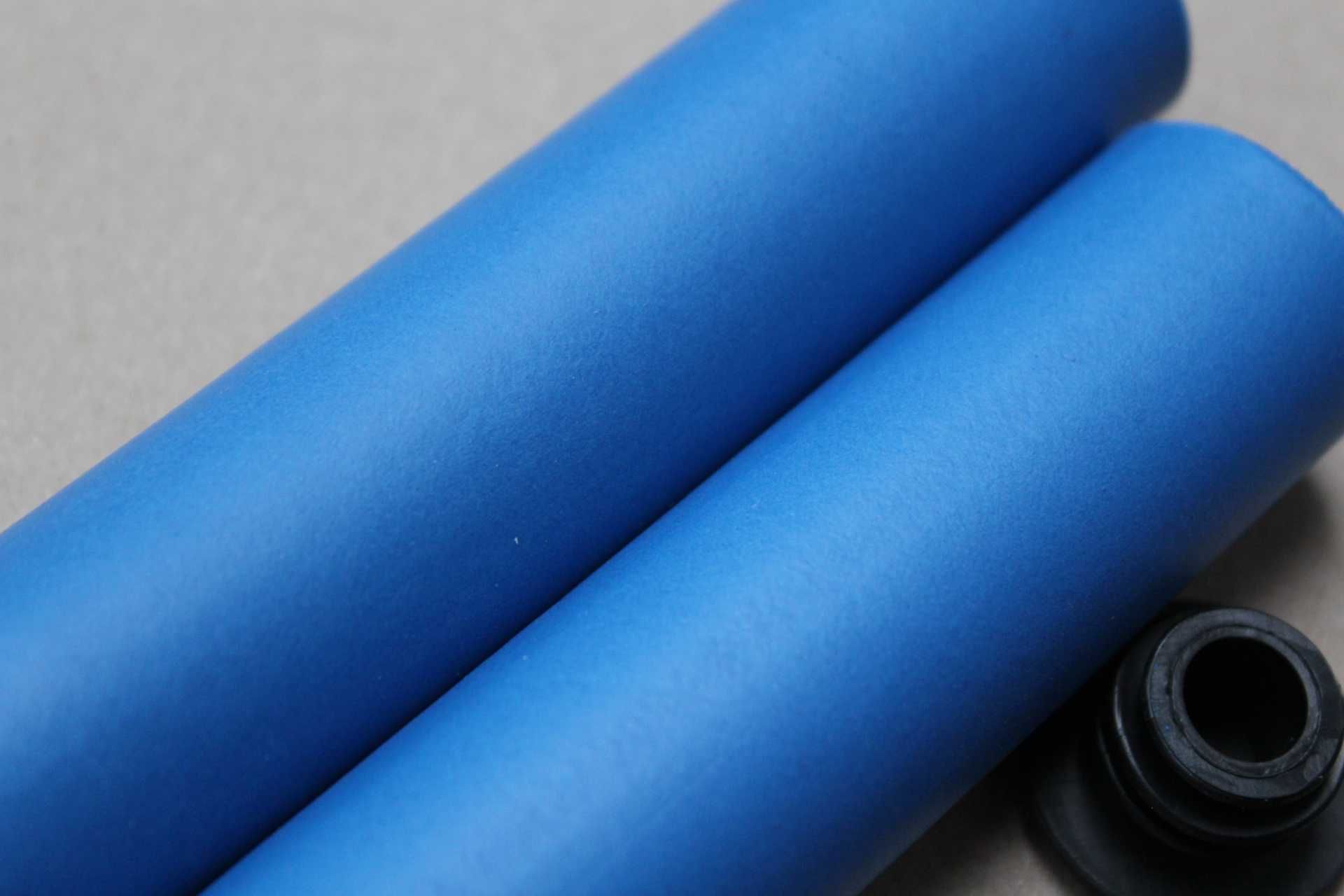 Mansoane bicicleta silicone - albastru