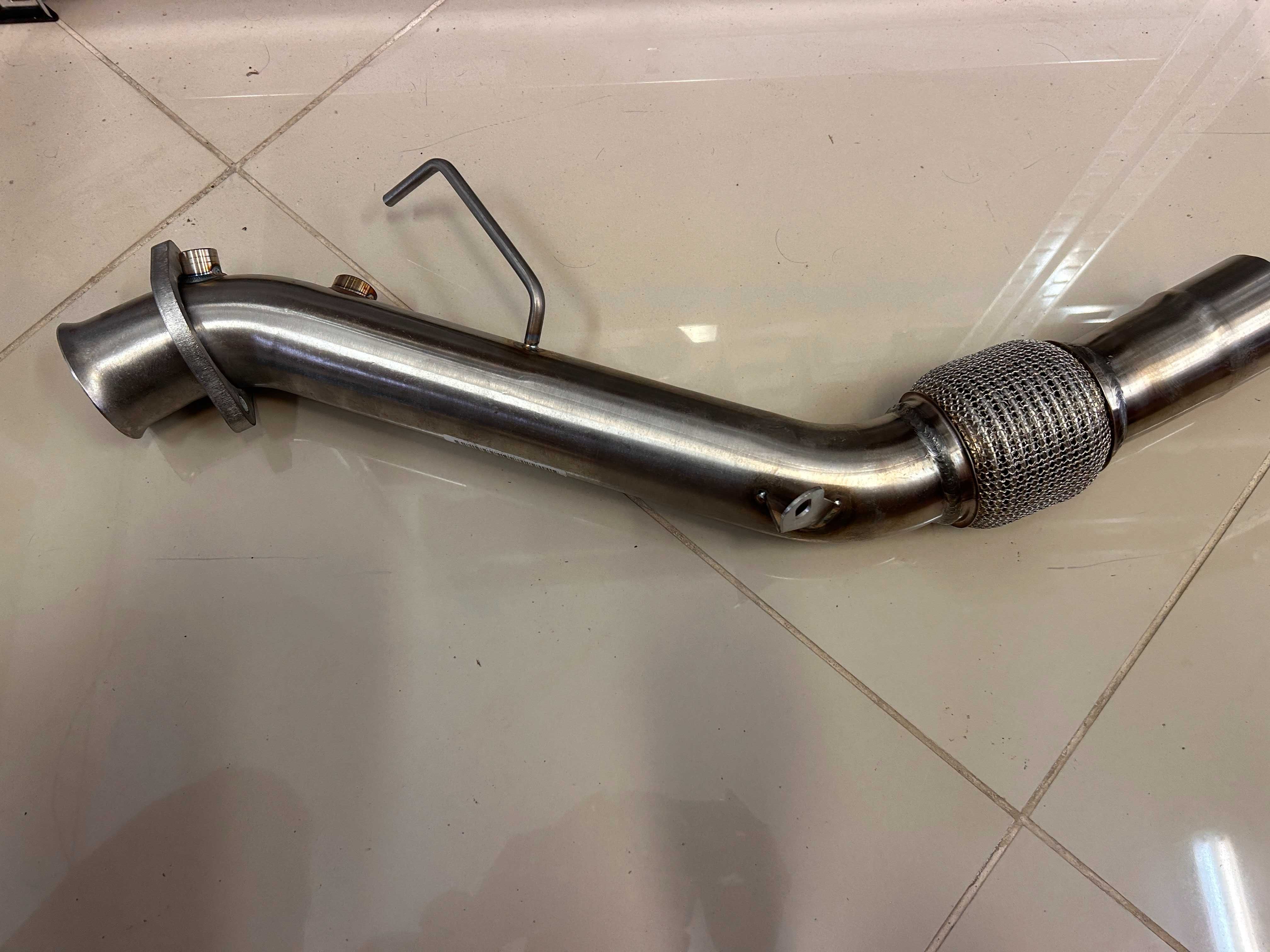 Downpipe Даунпайп BMW E60 525D 530D M57N 218кс 177кс RM motors 112104