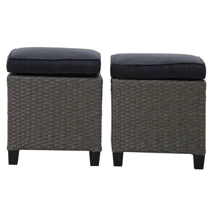 Set mobilier de gradina/terasa canapea/coltar 2 taburete si masa VISTA