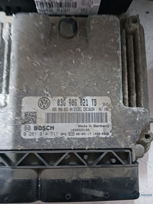 Kit pornire SKODA OCTAVIA II Combi (1Z5) [ 2004 - 2013 ] TDI (BXE) 77KW|105HP BOSCH 0281014711 OEM 03g906021tb