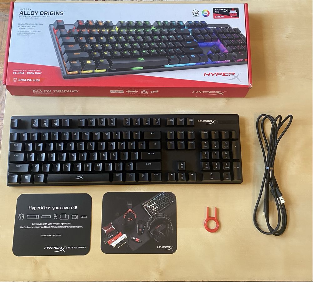 Tastatură Gaming Mecanică HyperX