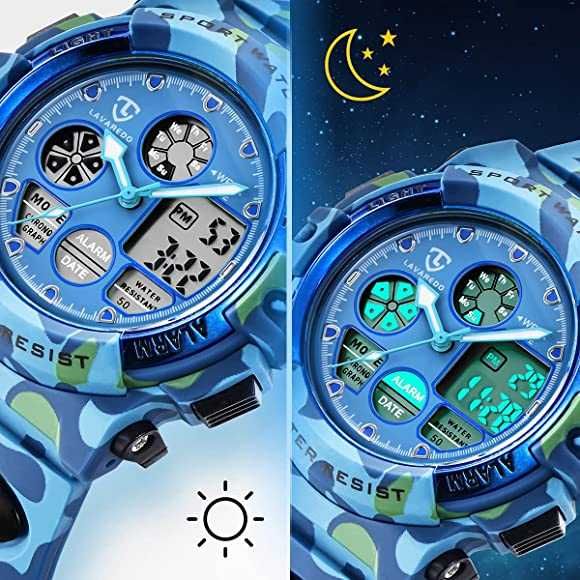 Ceas digital multifunctional pentru adolescenti  LAVAREDO Sigilat !!