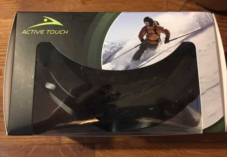 Нова ски-маска Active Touch (черна мат, с две сменяеми плаки S2 и S3)
