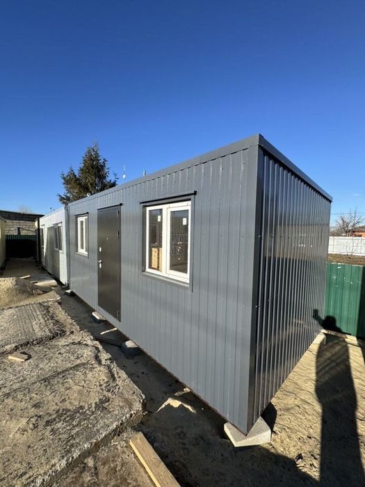 Контейнер 20 футов Контейнер 40 футов  Прорабская Пост охраны Бытовка