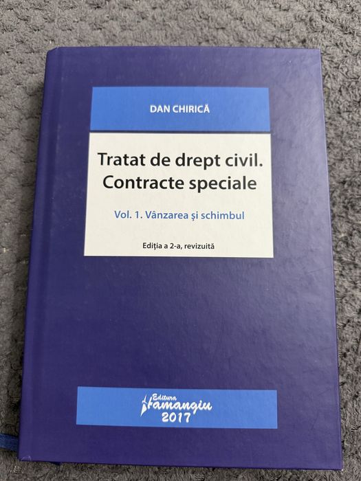 Dan Chirica- Contracte speciale