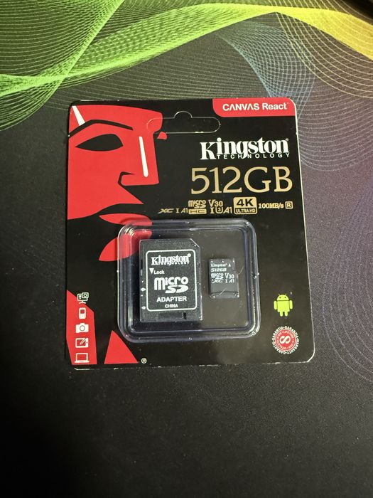 Kingston 512GB Ultra HD 4K SD