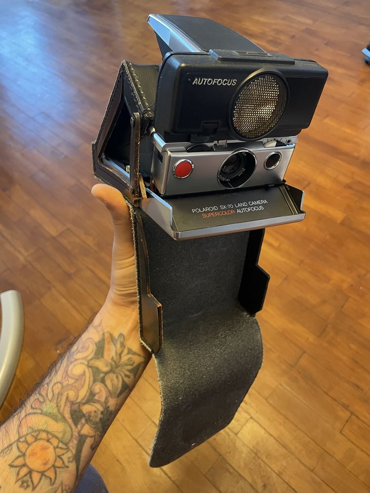 Polaroid sx70 sonar