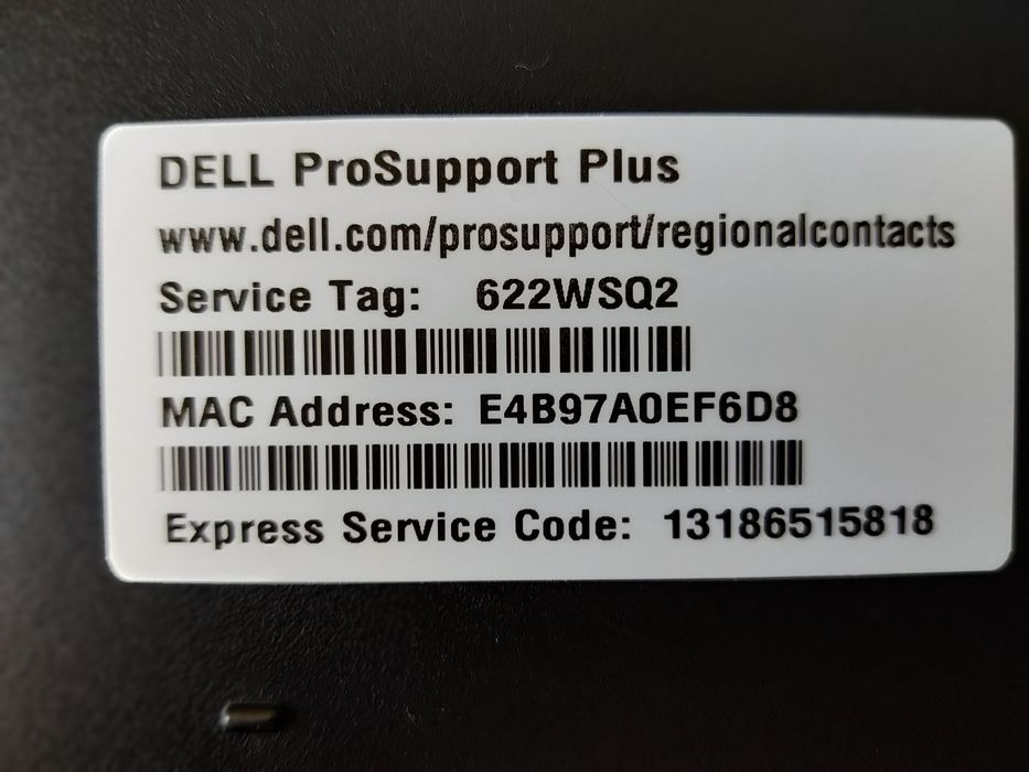 DELL Latitude Touch 5491 i5 8400H 16GB/477GB  SSD