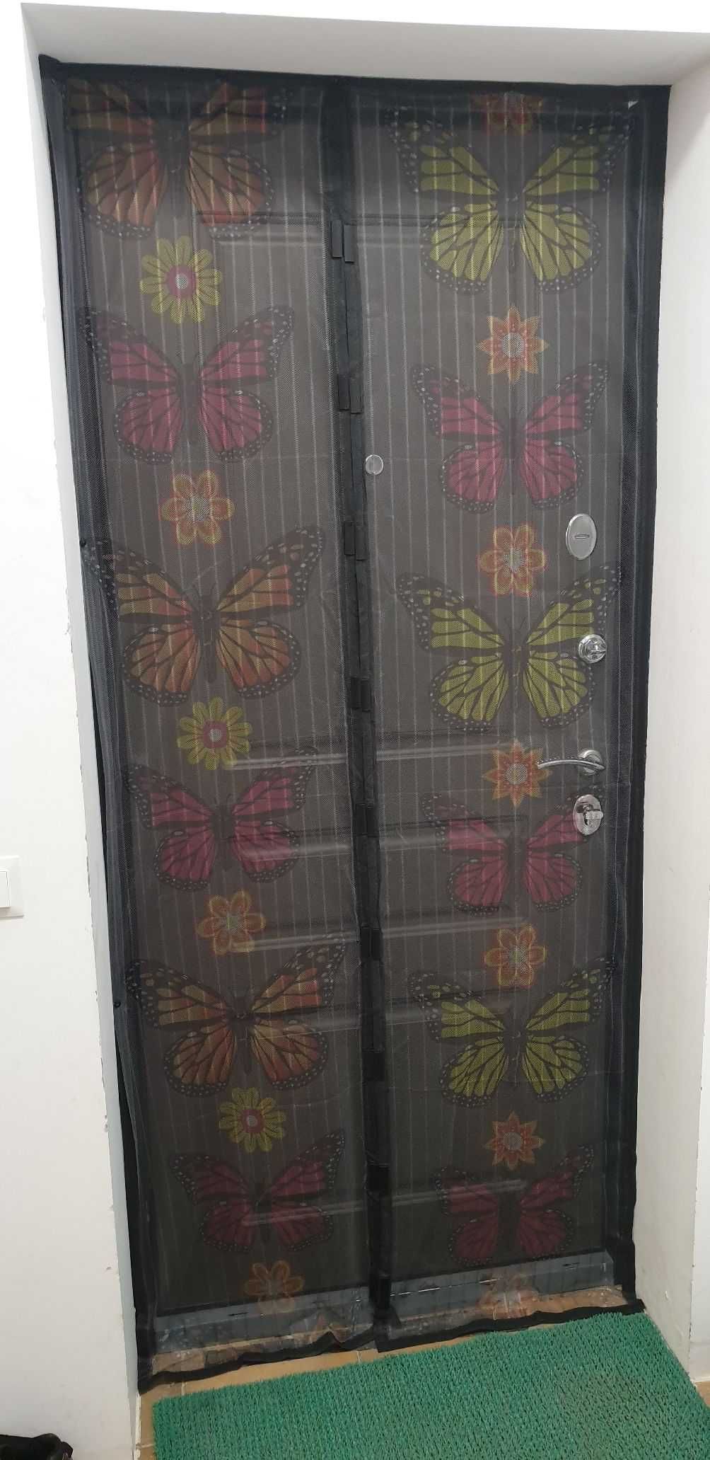 Сетка-штора МАГНИТные на двери от КОМАРОВ и МУХ