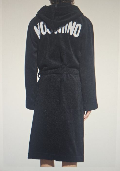 Памучен халат MOSCHINO