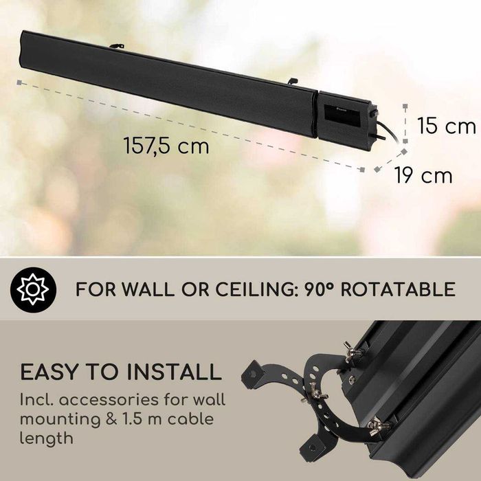 Стенен инфрачервен нагревател Klarstein