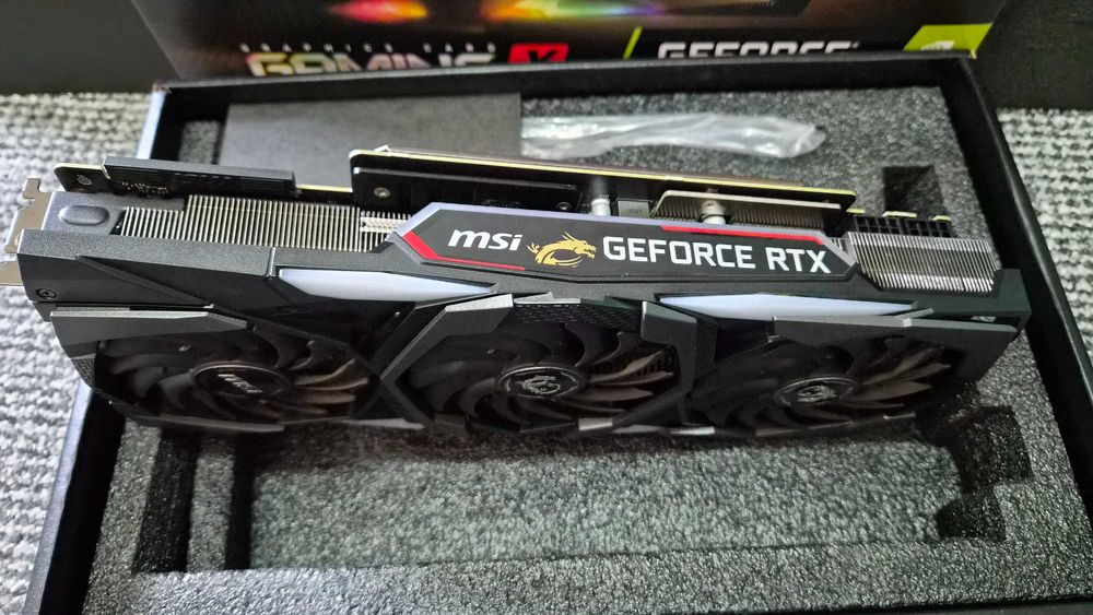 Placa Video MSI RTX 2080 Gaming X Trio, RGB, 8Gb RAM, 256 Bit, ca NOUA
