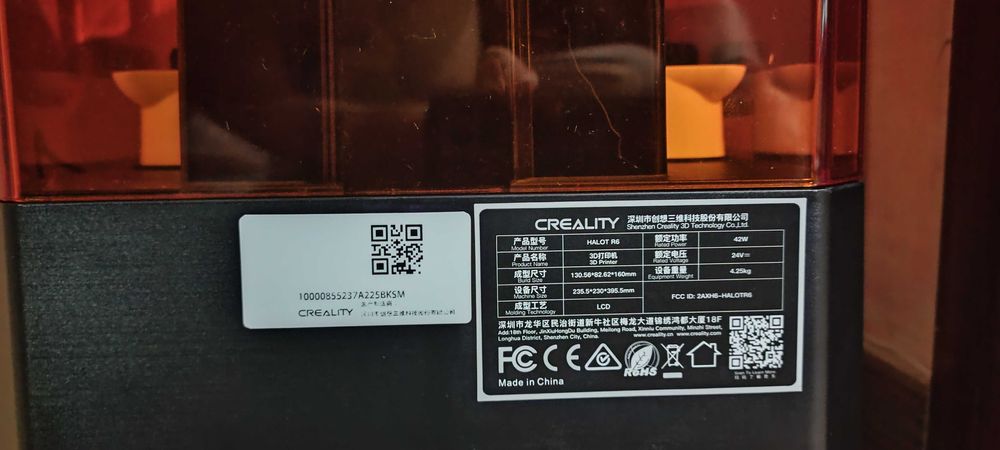 Imprimanta 3D CREALITY Halot R6 Imprimare LCD USB WiFi