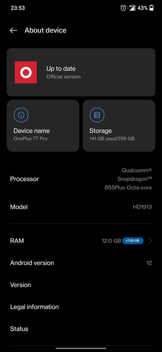 OnePlus 7T Pro McLaren Edition 5G, Dual SIM, 256GB, 12GB RAM, Full