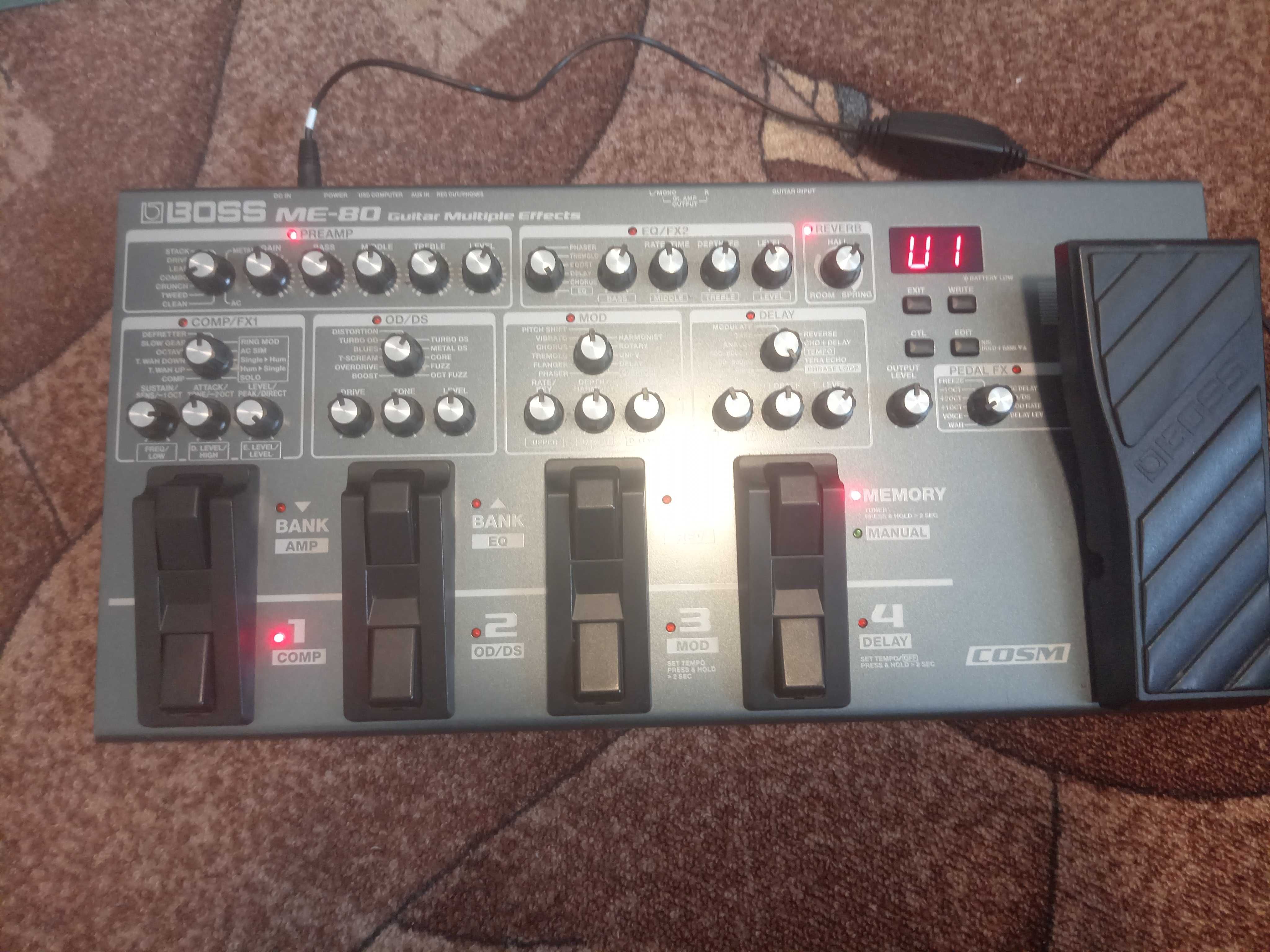 Boss me 80 multiefect