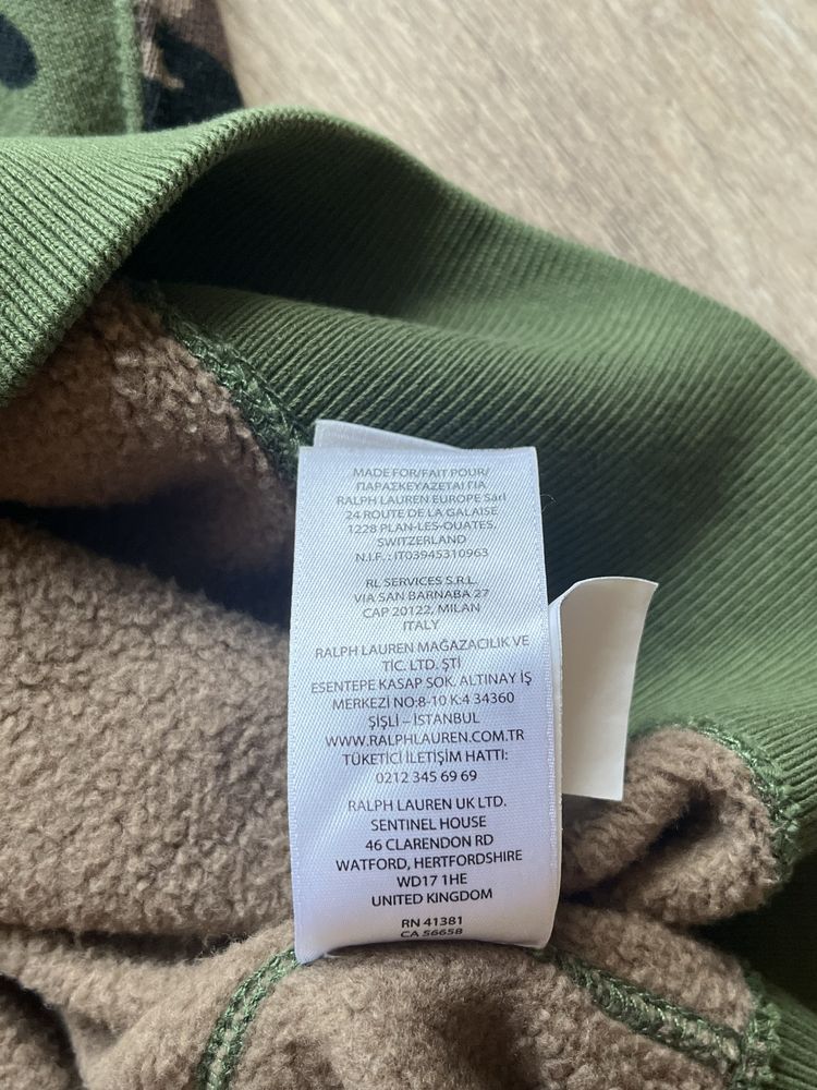POLO Ralph Lauren : Lsl Dad Camo Dress ХЛ / Оригинал