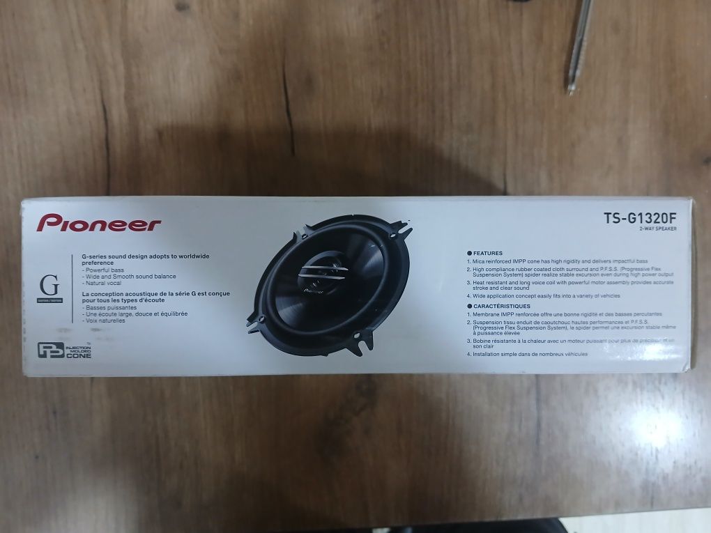 Продам колонки Pioneer TS-G1320F в отличном состоянии