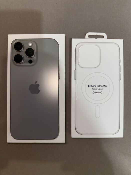 IPhone 15 Pro Max 256 GB, Natural Titanium
