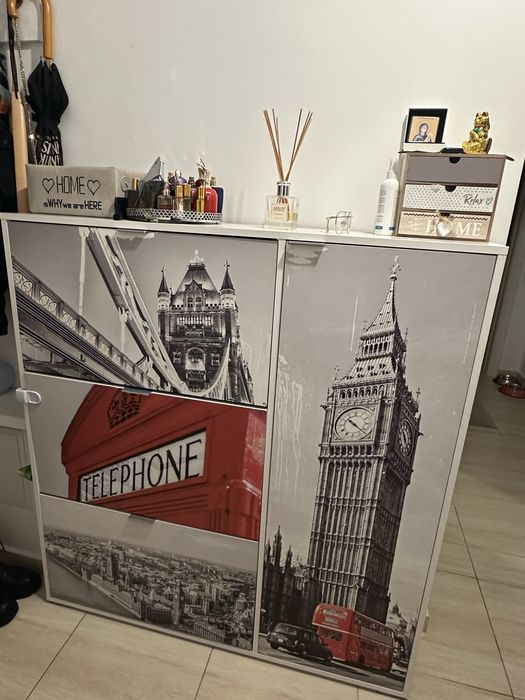 Pantofar slim deosebit tema London Bridge