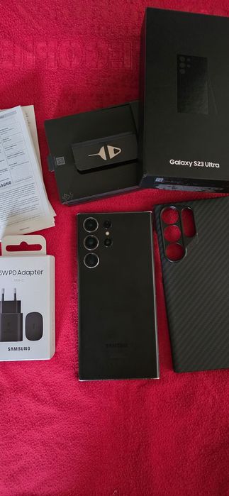 Samsung Galaxy S23 Ultra 512GB 12GB RAM Black ПЪЛЕН КОМПЛЕКТ!