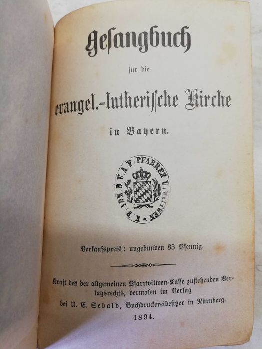 Библии от Мартин Лутер 1769-1894