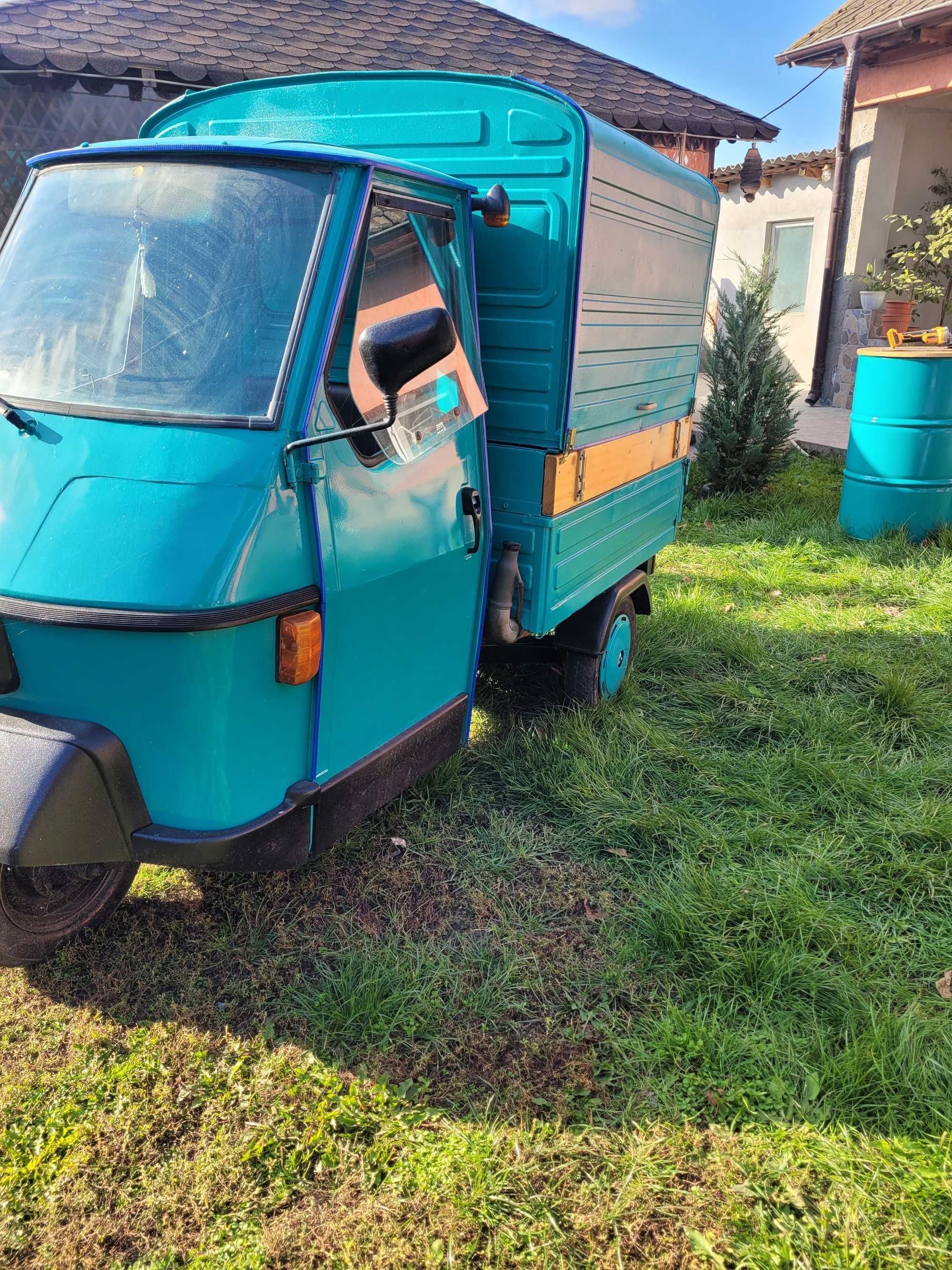 Piaggio Ape 50 Barbeque