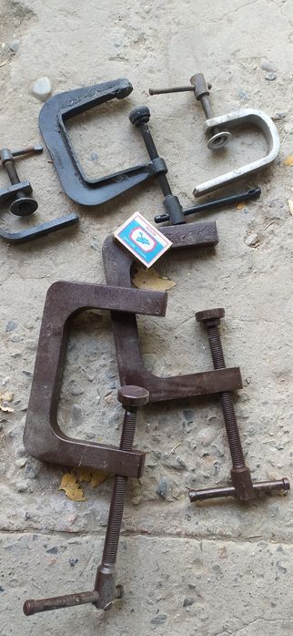 Советские тиски и струбцины