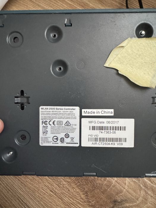 Cisco WiFi точке доступы и контроллер