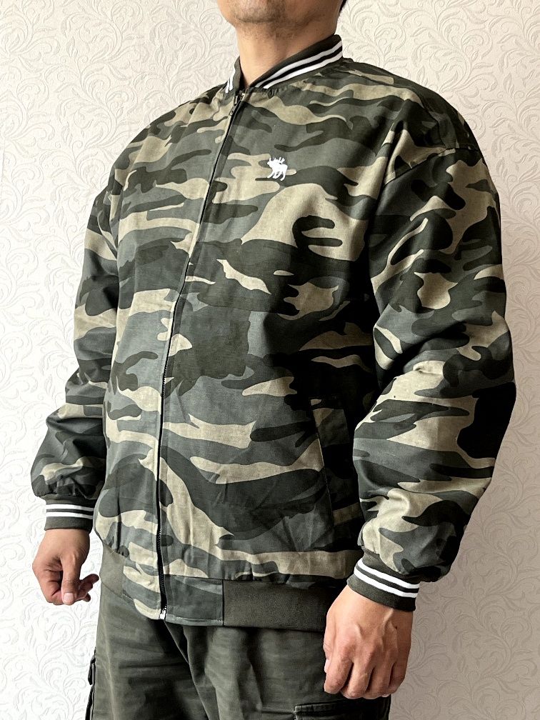 Куртка мужская тактическая бомбер ветровка милитари камуфляж военная