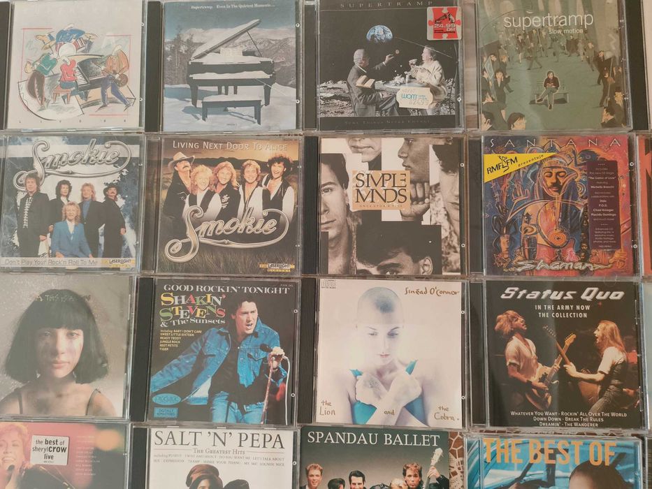 CD-uri originale 9 - Metallica, R.Kelly, Smokie, Supertramp, Tarkan