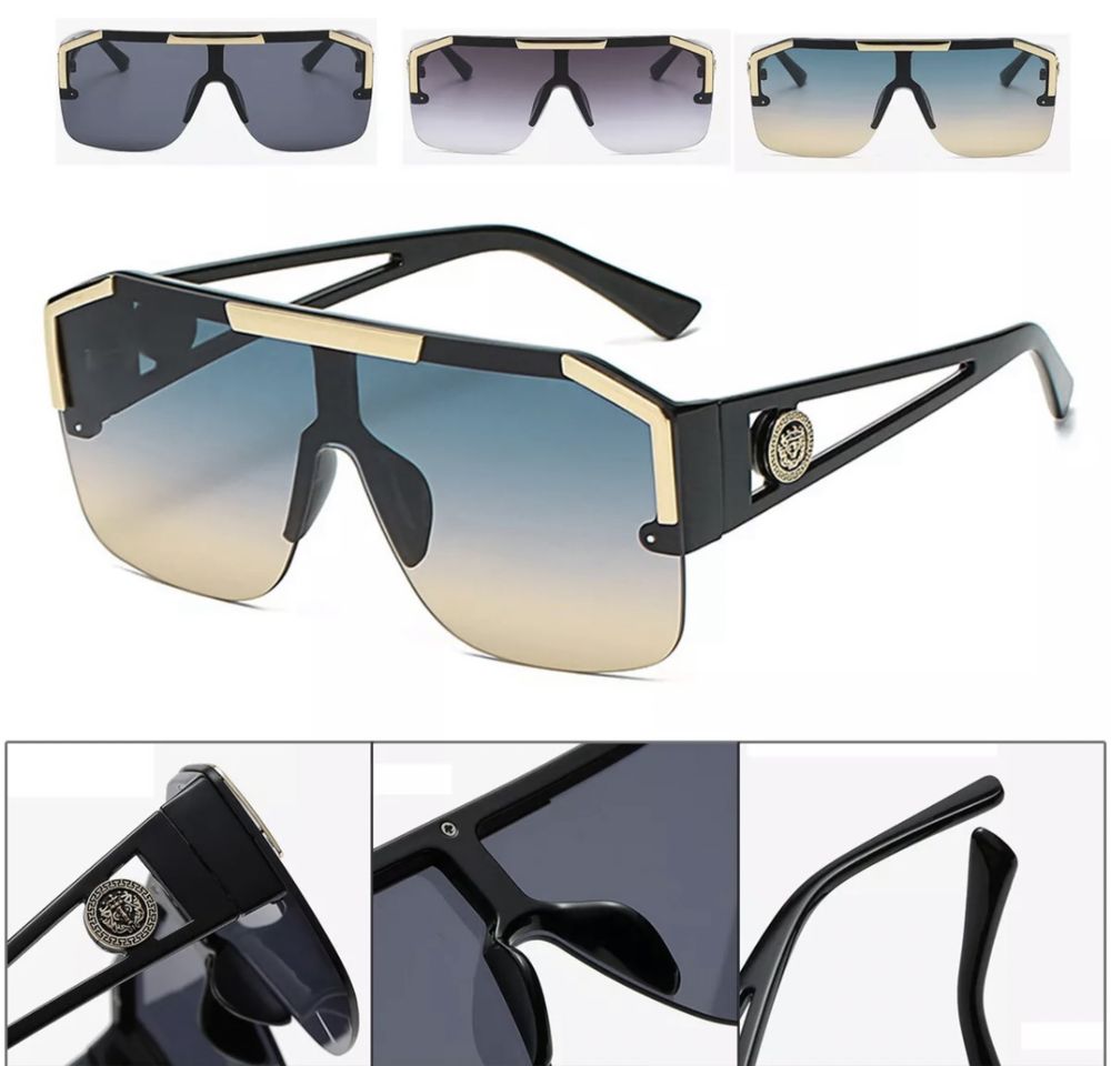 TOM FORD Дамски слънчеви очила маска модел 2024г защита 100% UV400 HD