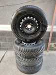 Vând Set Jante 5x114.3+Cauciucuri 215/65/16 M+S Qashqai Duster Koleos